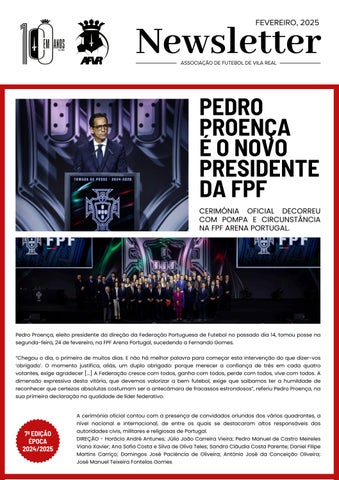 Newsletter I Fevereiro 2025