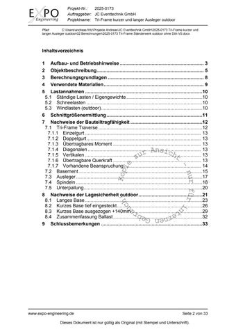Tri-Frame Ständerwerk- kurzer und langer Ausleger 户外 第 2 页