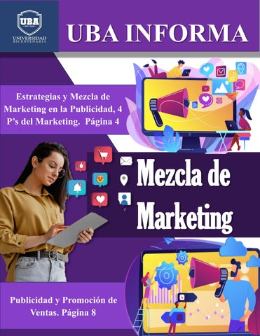 Mezcla de Marketing (Revista Digital). Maria Barreto.