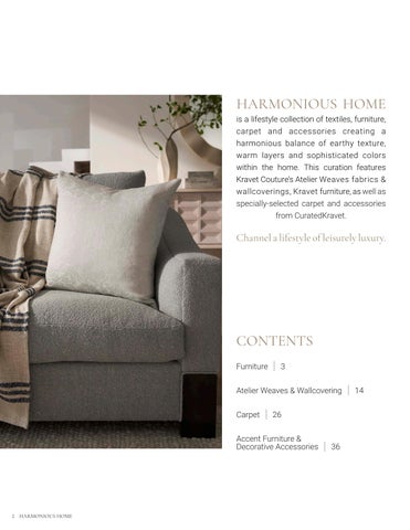 Kravet LLC 灯饰目录 · Harmonious 家居 第 2 页