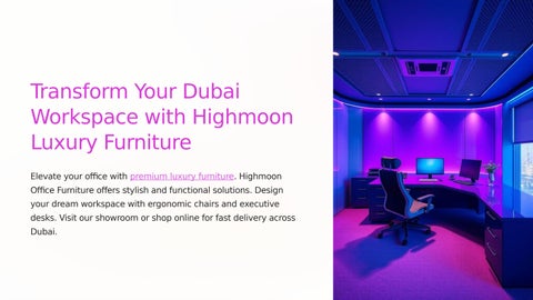 Modern Office Furniture