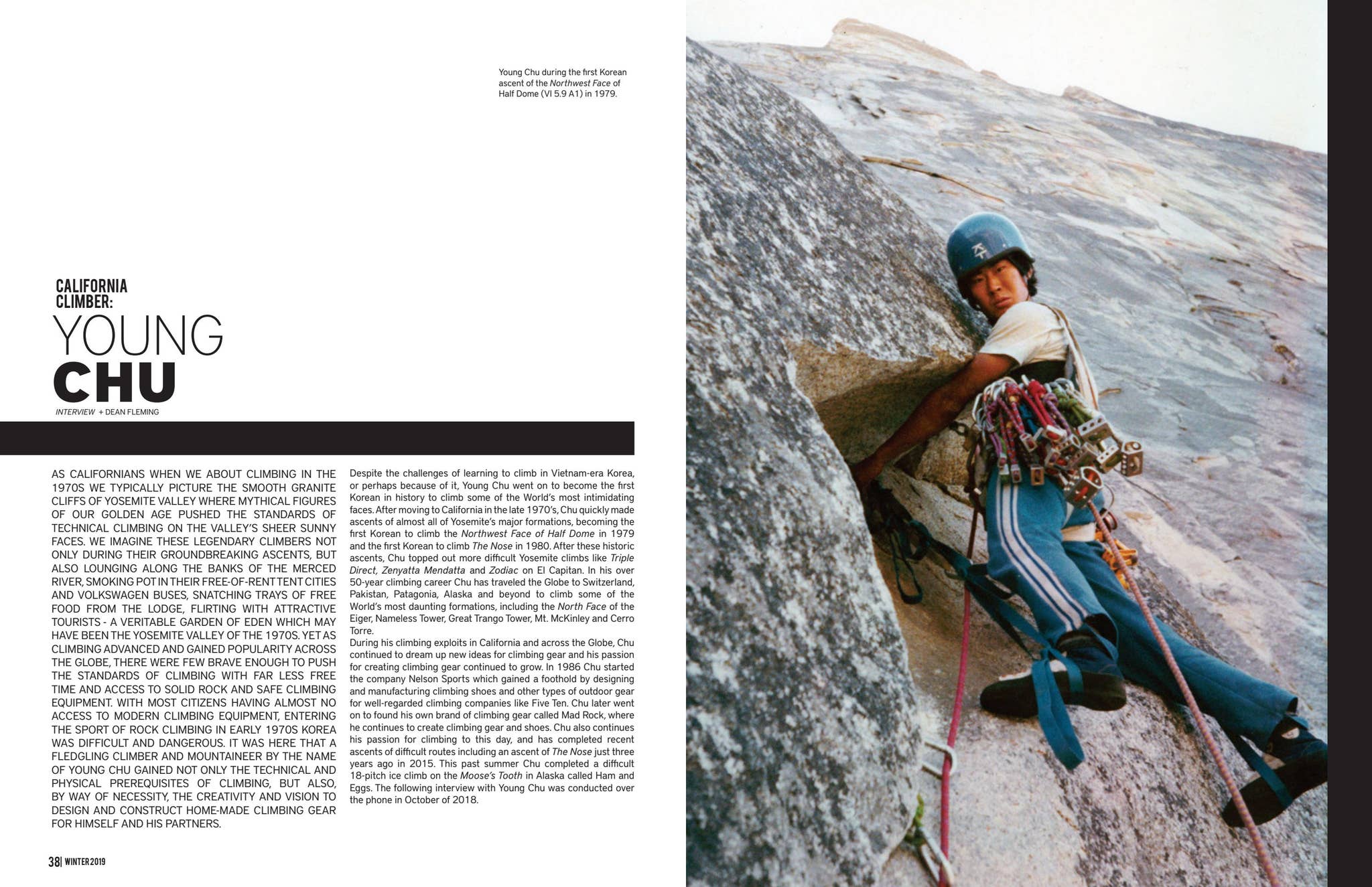 趣味・スポーツ・実用 BEYOND THE FACE characters of climbing California Climber / Young Chu by Mad Rock - Issuu