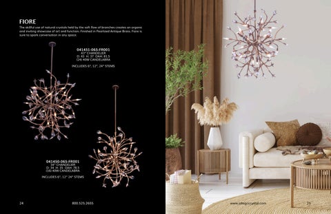 Kalco Lighting 灯饰目录 · ALLEGRI 冬季 2025 MASTER SUPPLEMENT DIG 第 14 页