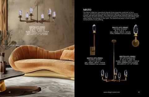 Kalco Lighting 灯饰目录 · ALLEGRI 冬季 2025 MASTER SUPPLEMENT DIG 第 22 页