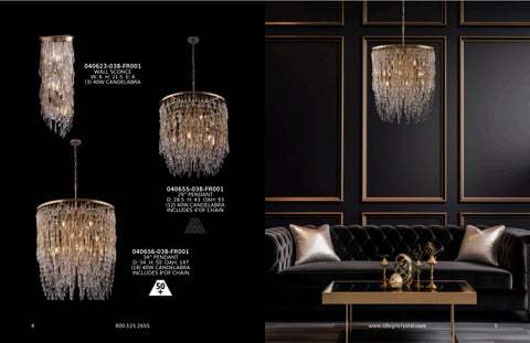 Kalco Lighting 灯饰目录 · ALLEGRI 冬季 2025 MASTER SUPPLEMENT DIG 第 4 页