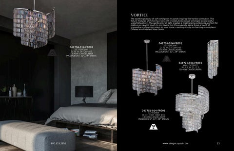 Kalco Lighting 灯饰目录 · ALLEGRI 冬季 2025 MASTER SUPPLEMENT DIG 第 8 页