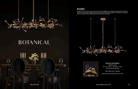Kalco Lighting 灯饰目录 · ALLEGRI 冬季 2025 MASTER SUPPLEMENT DIG 第 9 页