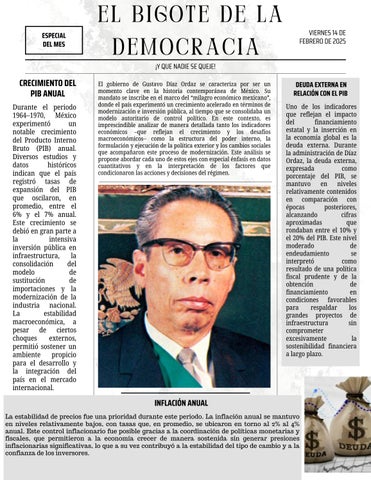 Periódico Gustavo Díaz Ordaz_Síntesis PEM III
