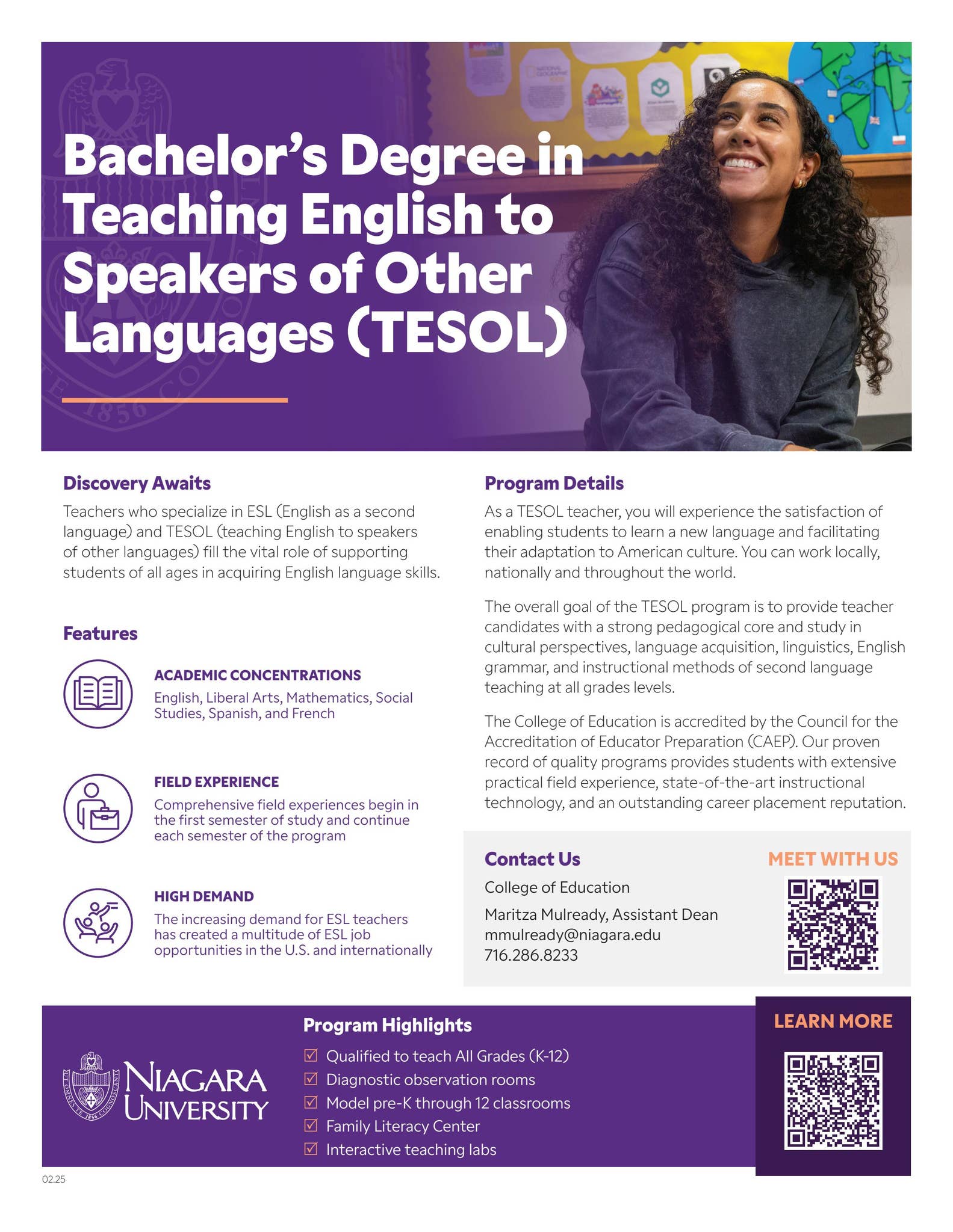 Teaching English to Speakers of Other Languages (TESOL 