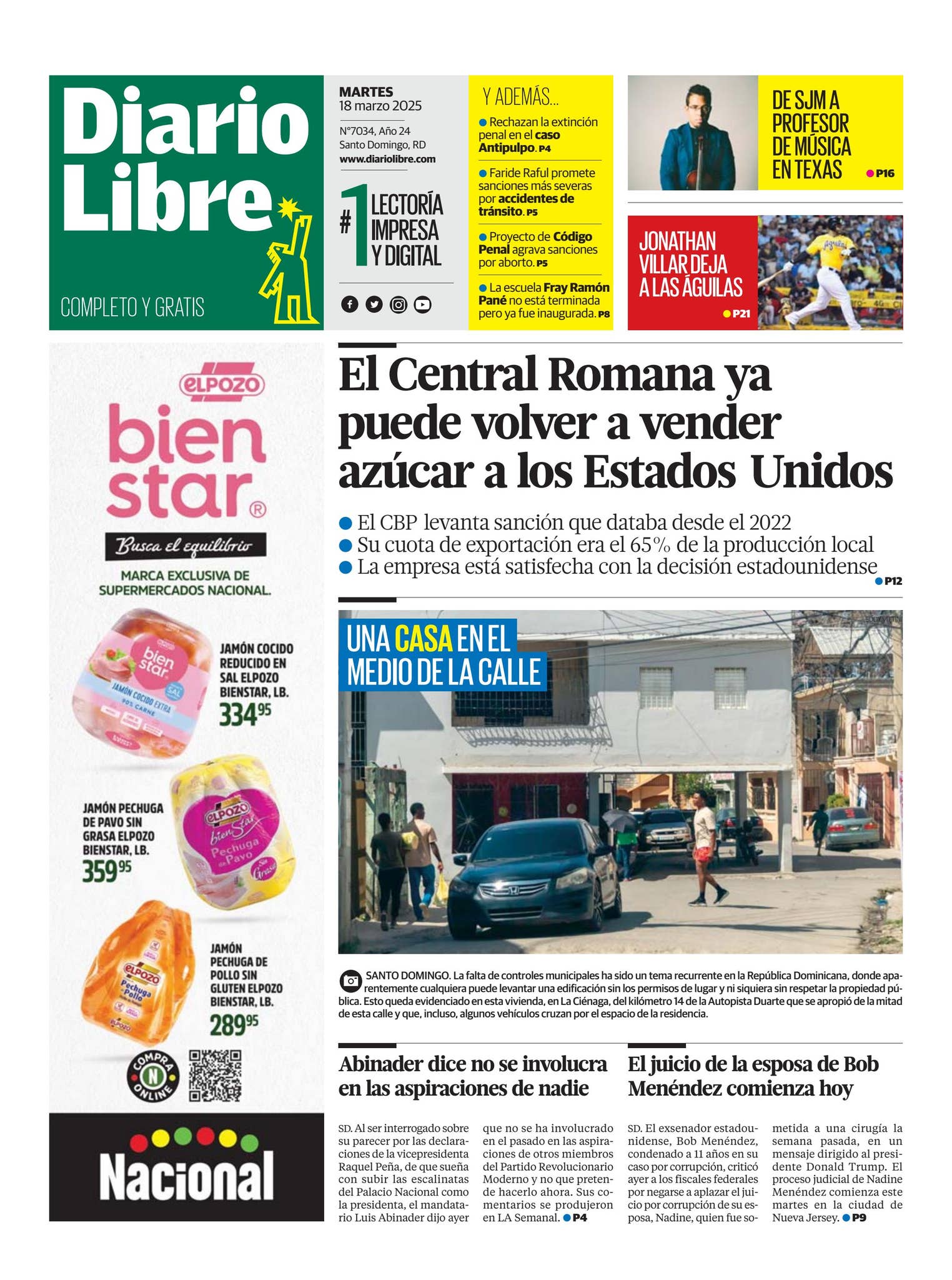 Martes, 18 de Marzo de 2025 by Diario Libre - Issuu