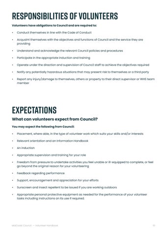 Volunteer Handbook 2025 第 10 页