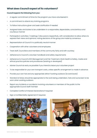 Volunteer Handbook 2025 第 11 页