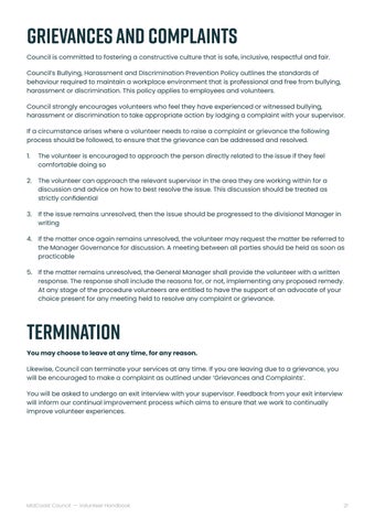 Volunteer Handbook 2025 第 21 页