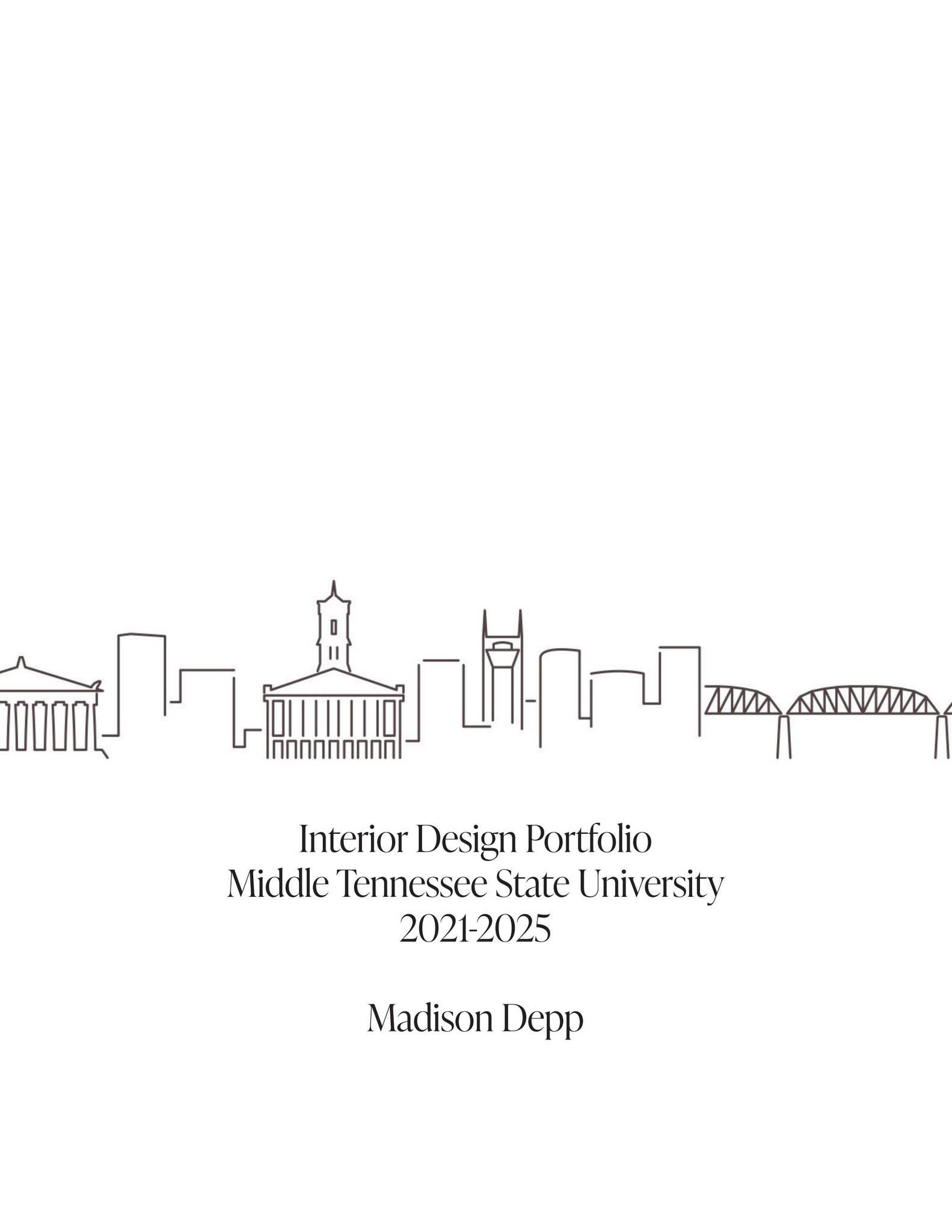 Interior Design Portfolio - Madison Depp MTSU by madisonmdepp - Issuu