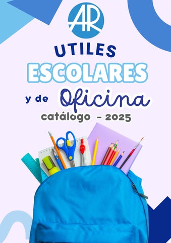 CATALOGO AR Utiles escolares