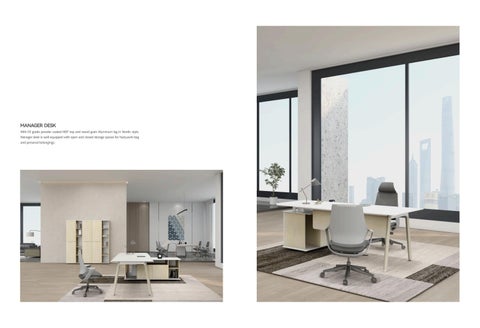 Neofront 现代 Executive × Workstation 家具产品集 第 14 页