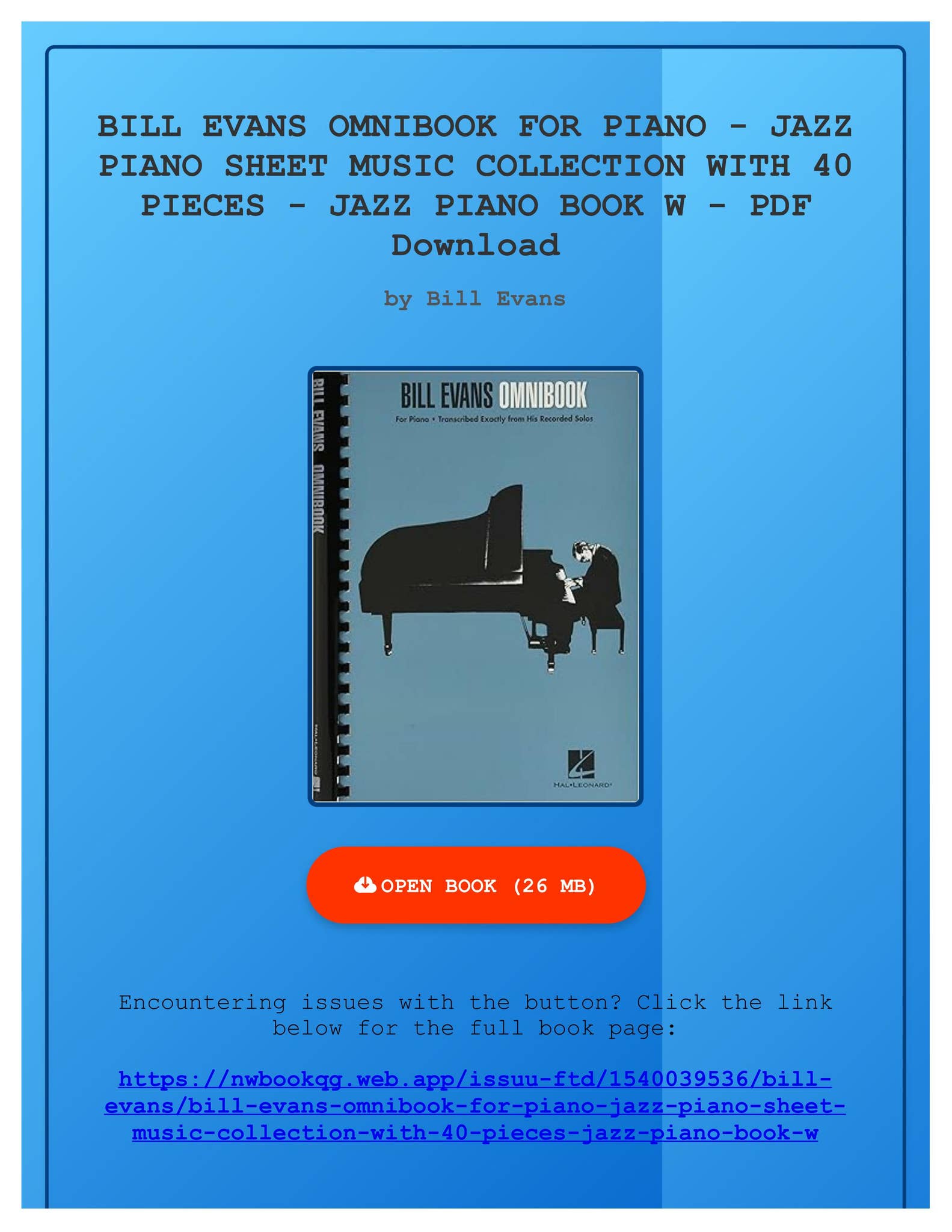 BILL EVANS PIANO FORMS レコード Ｂ BILL EVANS PIANO FORMS レコード B Jazz Vocab Book: Bill