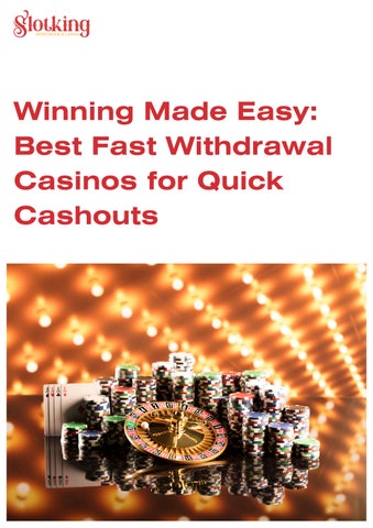 fast withdrawal casinos and Probability: Unraveling the Connection