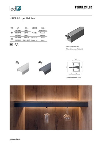 Fiware 灯饰目录 · CATALOGO LED 4 2025 西文 第 10 页
