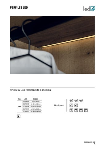 Fiware 灯饰目录 · CATALOGO LED 4 2025 西文 第 11 页
