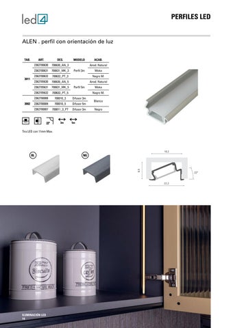 Fiware 灯饰目录 · CATALOGO LED 4 2025 西文 第 16 页