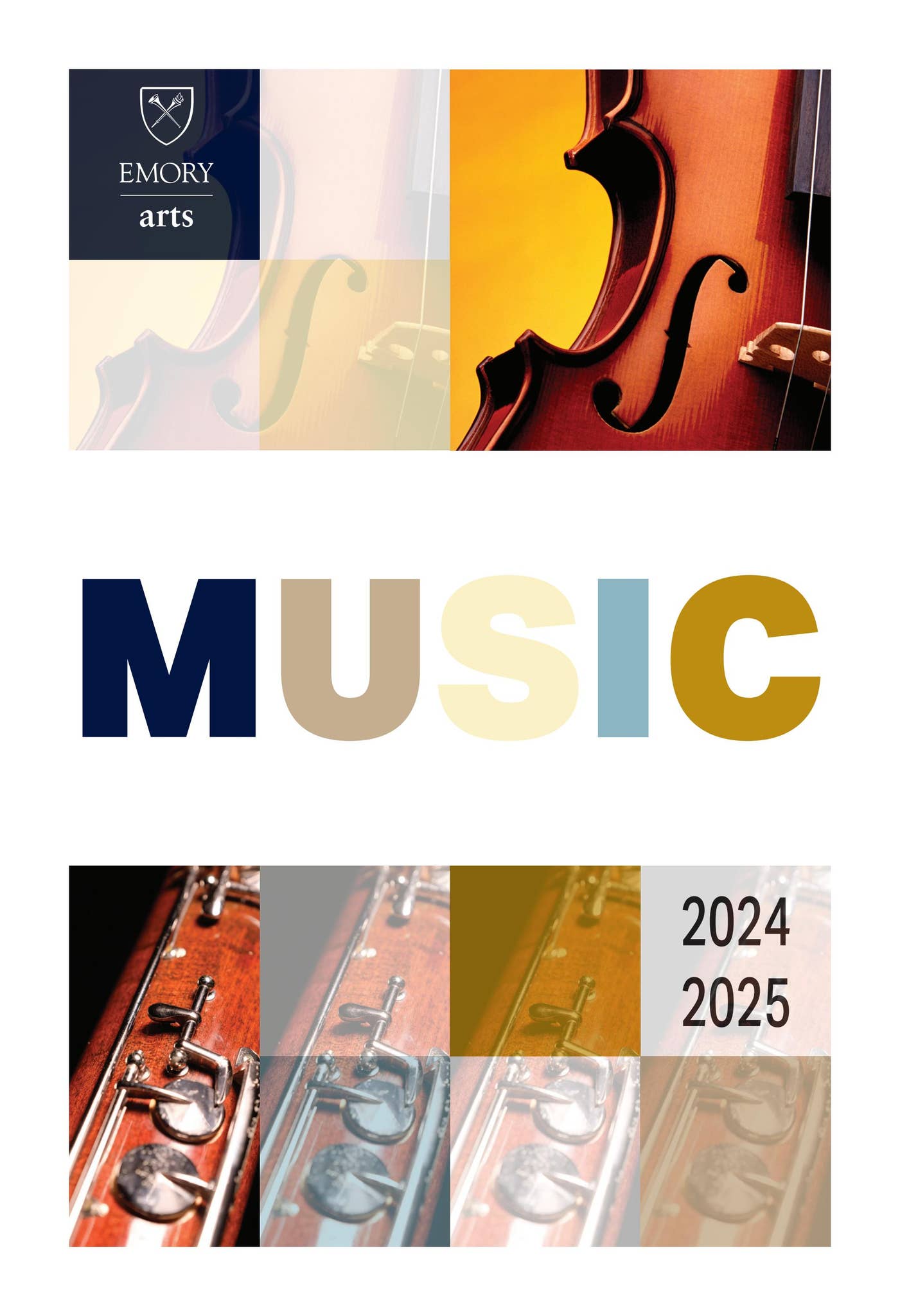 2024–2025 Music at Emory Season Brochure by Schwartz Center