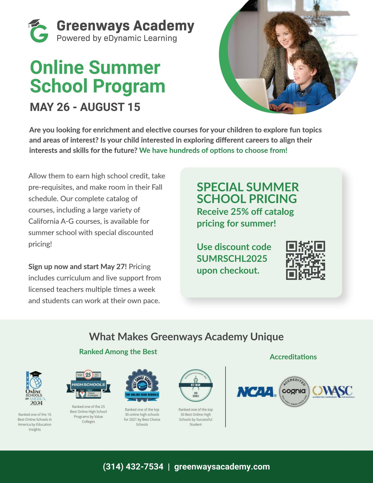 Greenways Academy Summer School Flyer by edynamiclearning Issuu