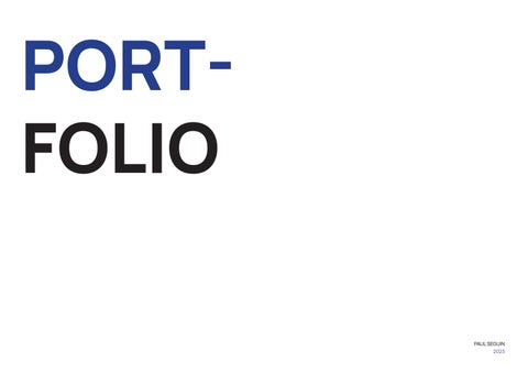 Paul's Portfolio by paulseguinn - Issuu