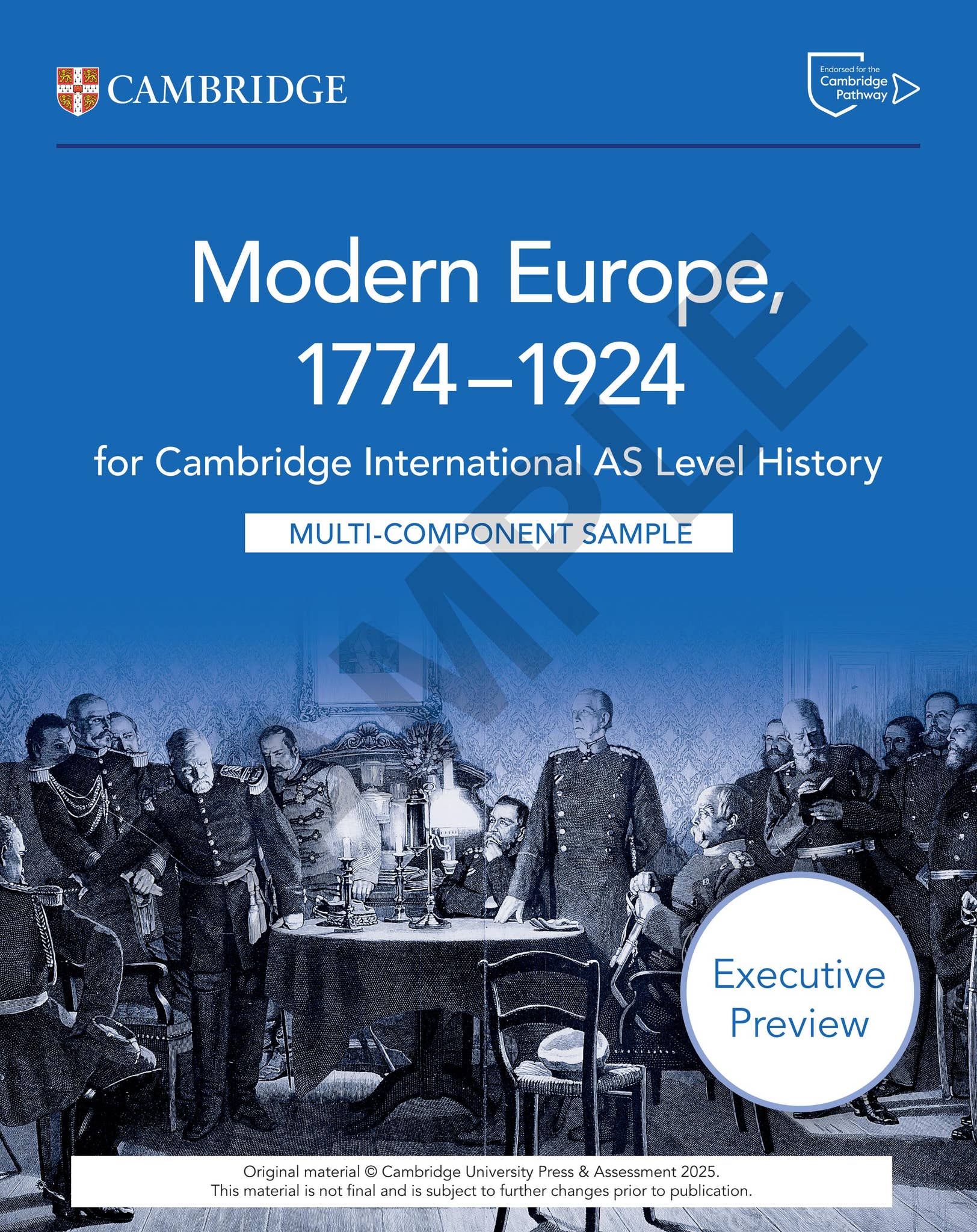 Cambridge AS and A Level Modern Europe, 1774-1924 - Executive
