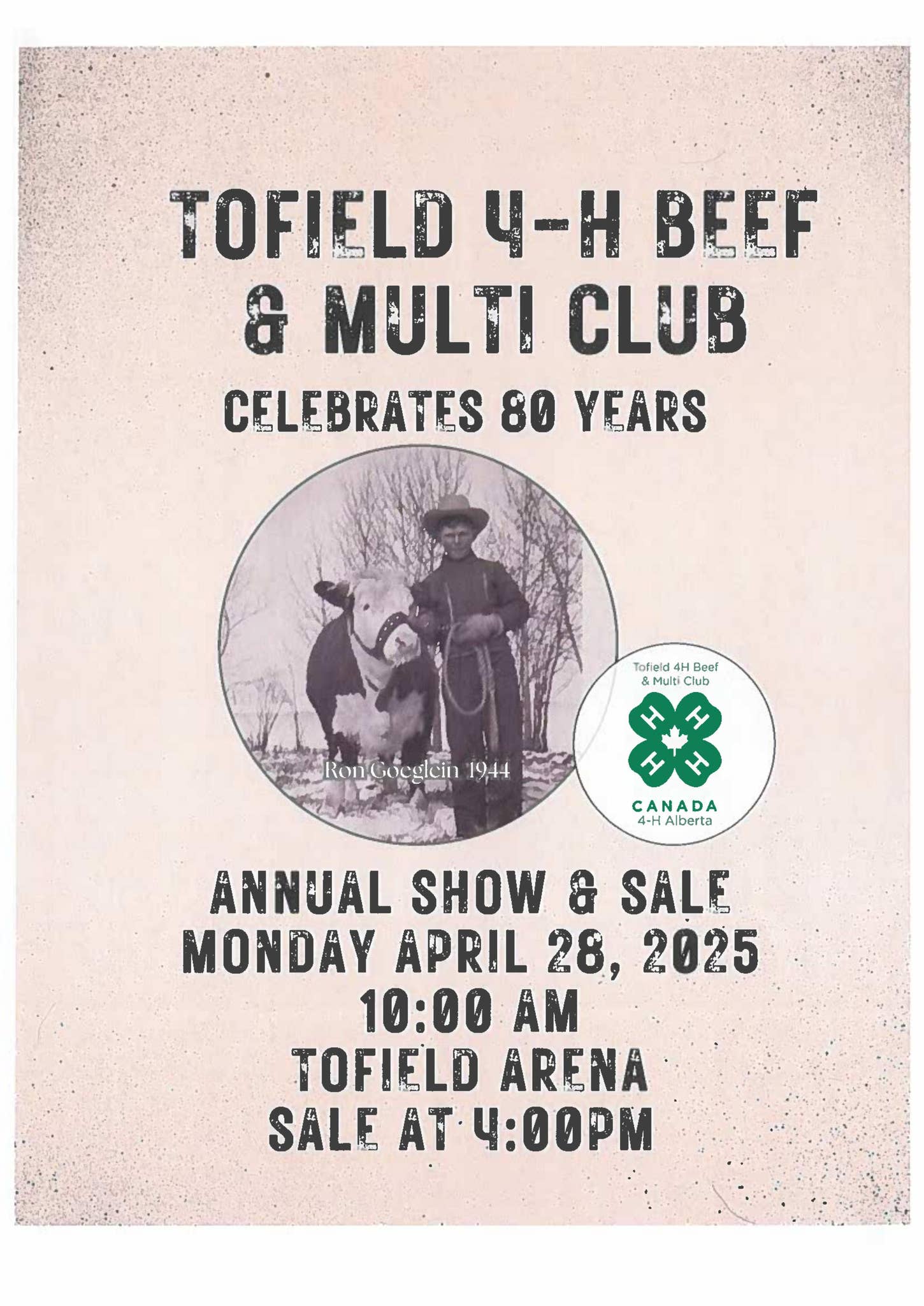 Tofield Rodeo Tofield 4-H Beef & Multi Club 2025 by Charolais Banner - Issuu