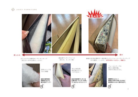 ヘタリにくい。業務用の座布団 第 3 页