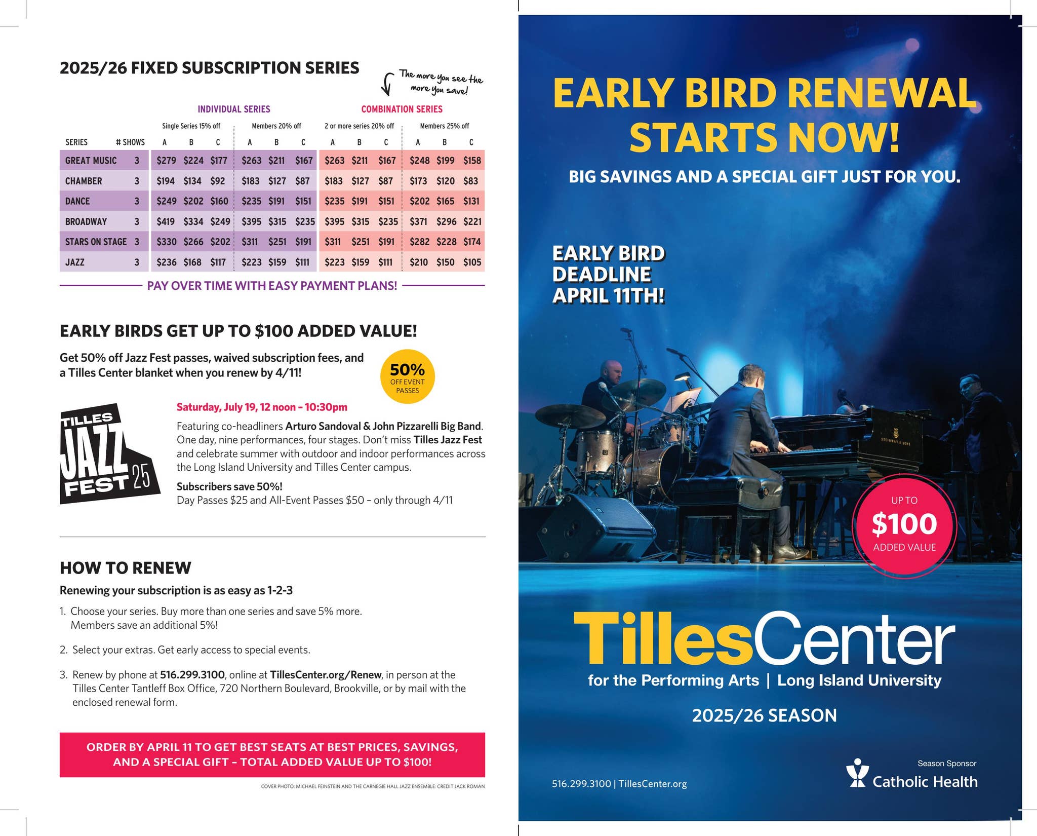2025-26-Early-Subscription-Renewal-Brochure_Final by Tilles Center for ...