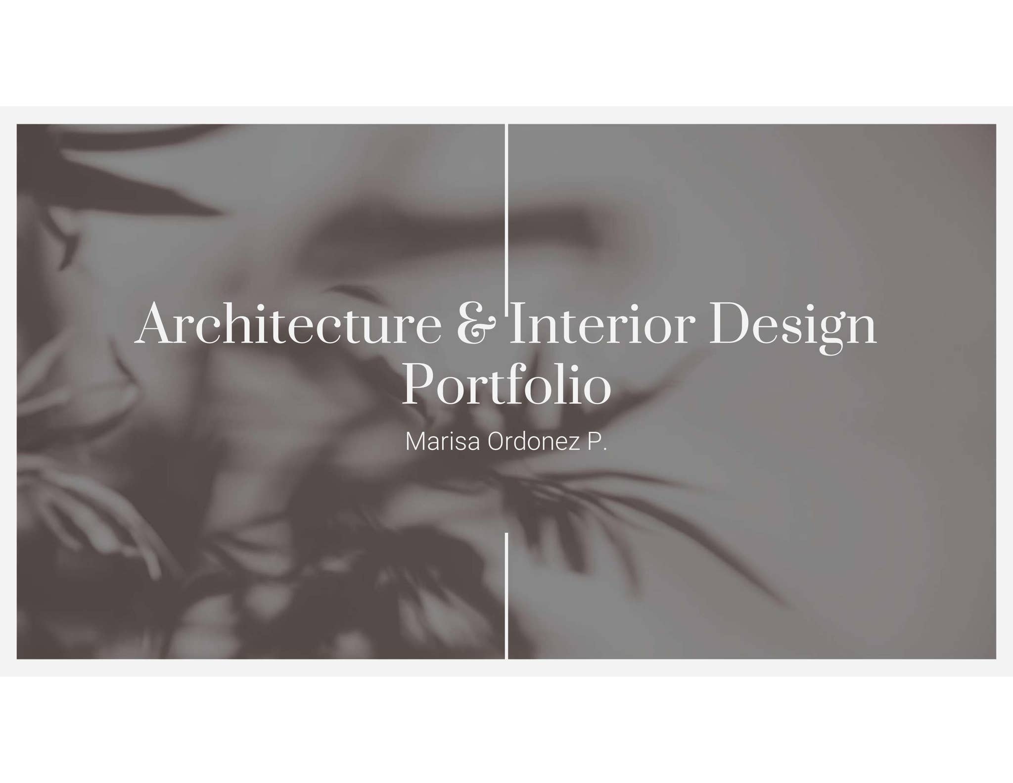 Interior Design Portfolio XL by Slidesgo by Marisa Ordonez - Issuu