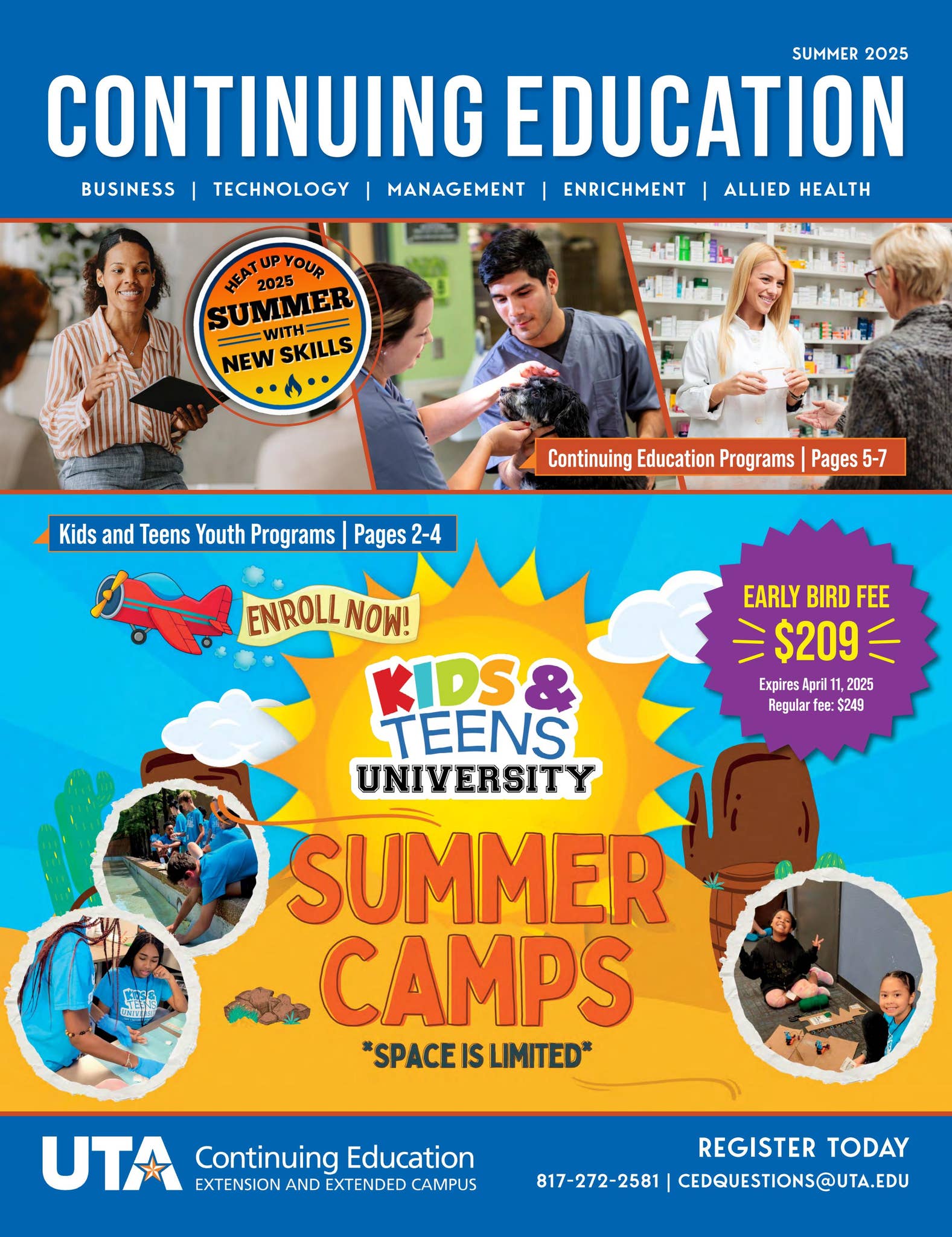 2025 UTA Continuing Ed Summer Course Catalog by UTA_Continuing