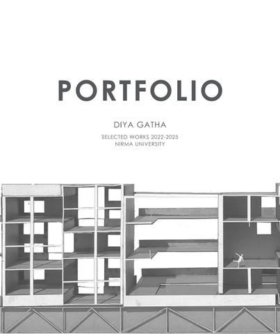  Diya Gatha I Undergraduate Portfolio I Nirma University  