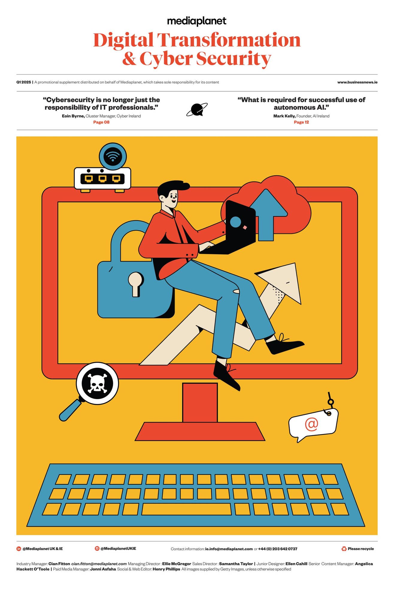 Digital Transformation & Cybersecurity IE - Q1 2025 by Mediaplanet UK ...
