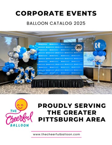 The Cheerful Balloon - Corporate Catalog