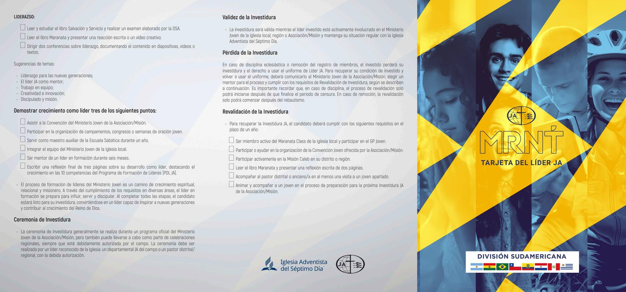 Tarjeta Líder JA by Igreja Adventista do Sétimo Dia - Iglesia Adventista  del Séptimo Día - Issuu, image size:2048x956