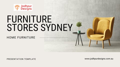 Exclusive Sydney Furniture Sales – Jodhpur Designs Collection