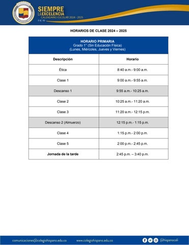 Calendario Escolar 2024-2025 第 10 页