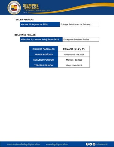 Calendario Escolar 2024-2025 第 4 页