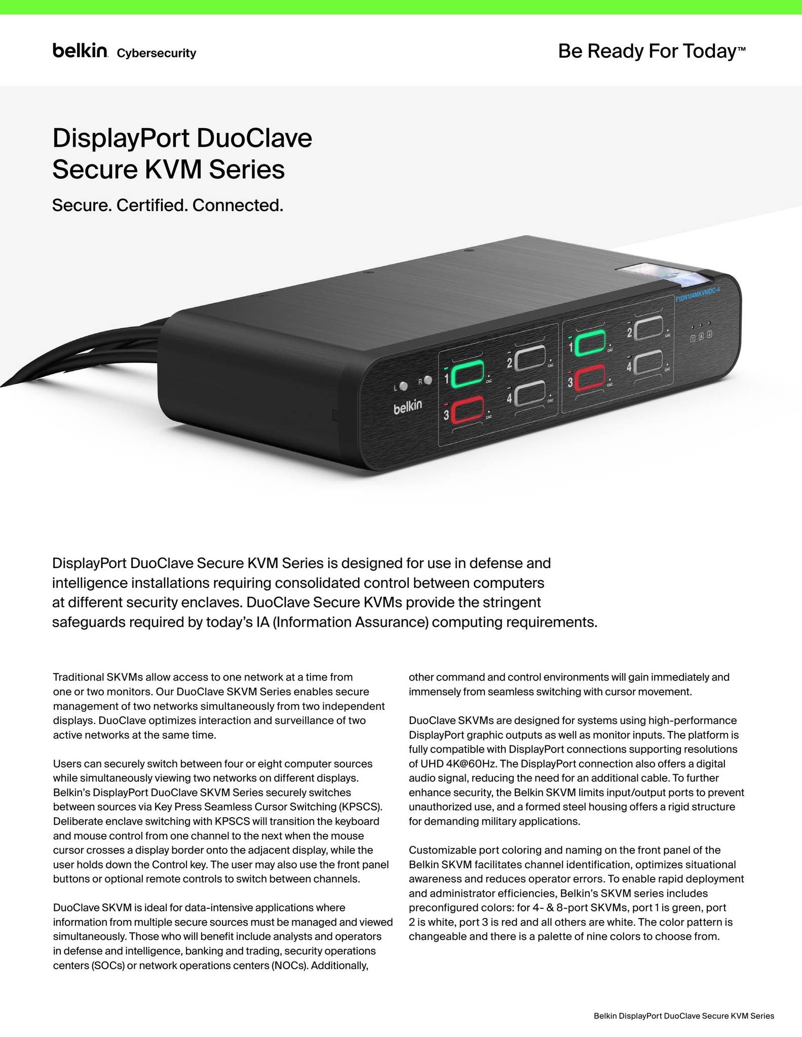 Belkin DuoClave SKVM Series Data Sheet by Belkin - Issuu