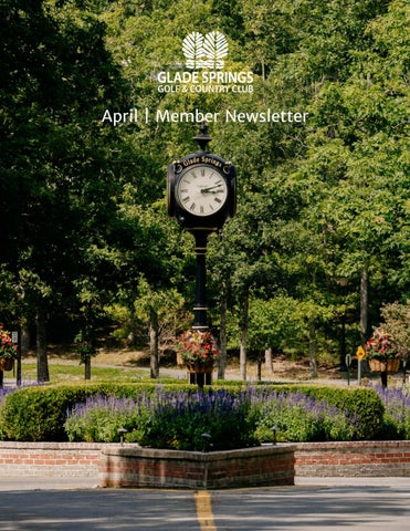 April Member Newsletter