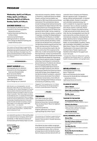 Alvin Ailey 美国 Dance Theater - Program 册 第 7 页