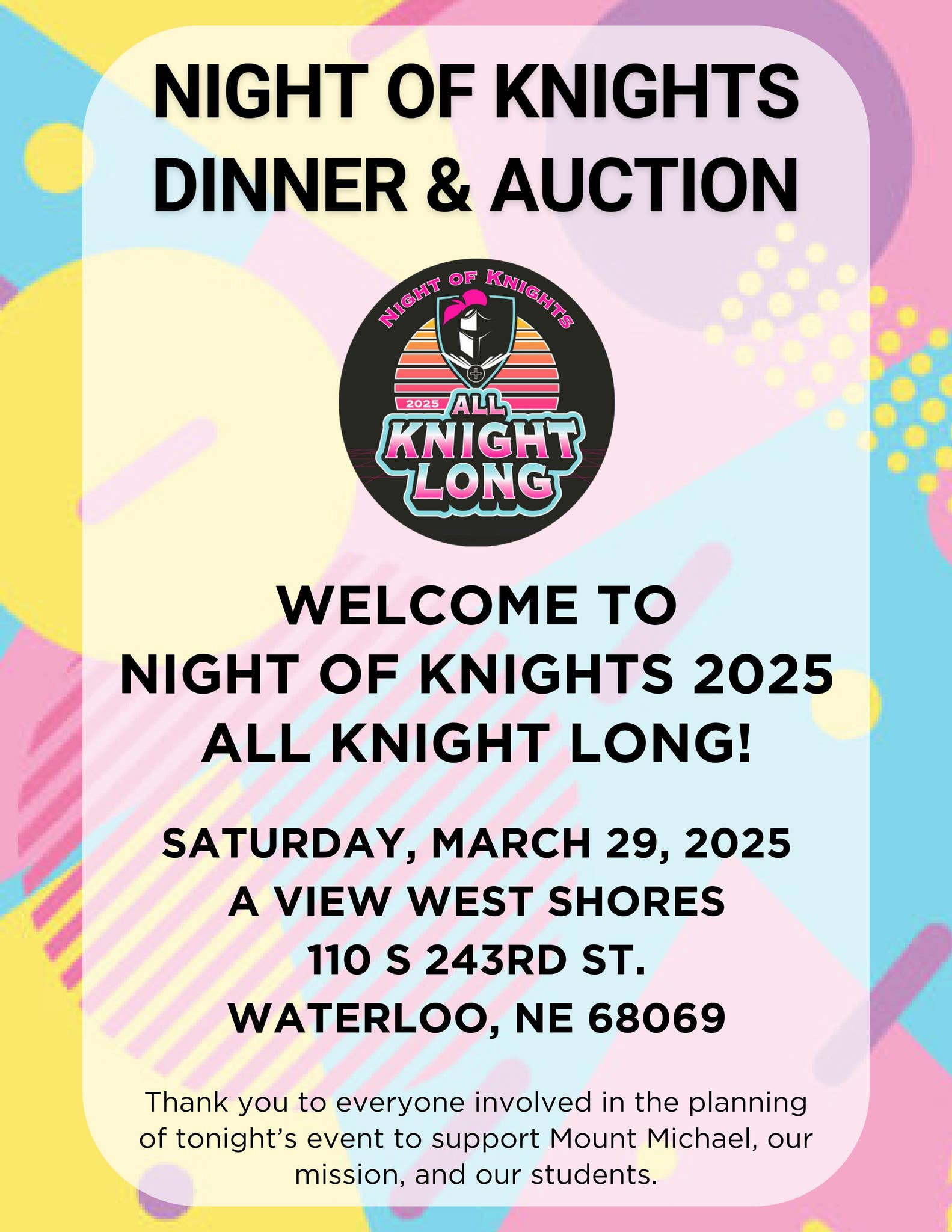 2025 Night of Knights Catalog by MountMichaelNOK Issuu