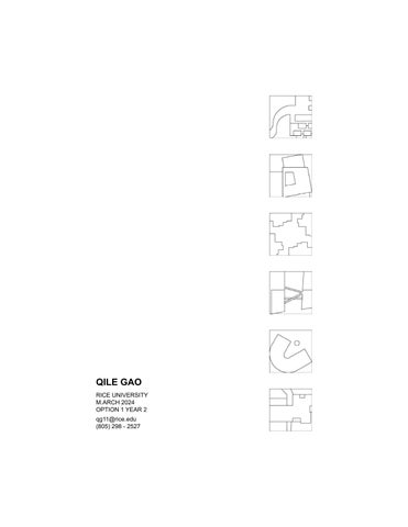 QILE GAO PORTFOLIO by Qile Gao - Issuu