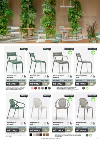 Utemøbelkatalog 2025 第 23 页