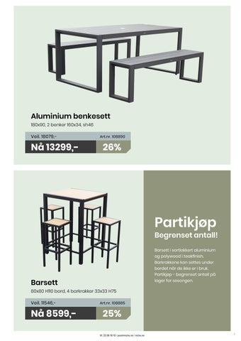 Utemøbelkatalog 2025 第 7 页