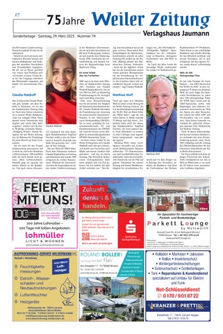 75 Jahre Weiler Zeitung 第 17 页