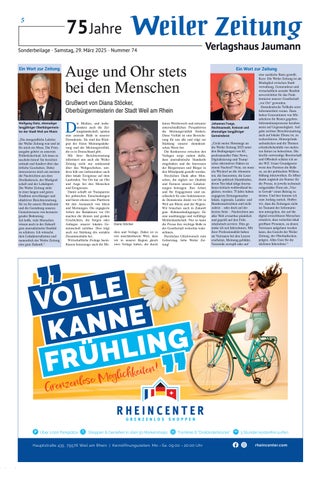 75 Jahre Weiler Zeitung 第 5 页